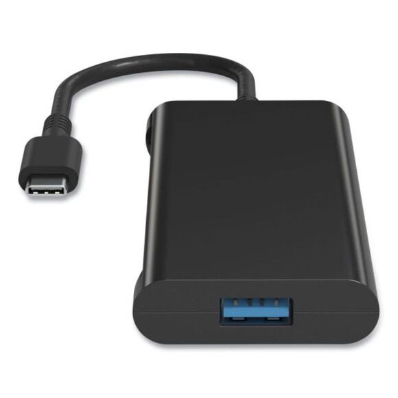 NXT Technologies USB 3.0 Type-C Hub, 4 Ports, Black - Picture 2 of 8